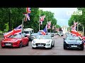 British made motors take over the Mall - Top Gear ...