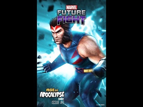 MARVEL FUTURE FIGHT .test uniform Wolverine and Age Apocalypse