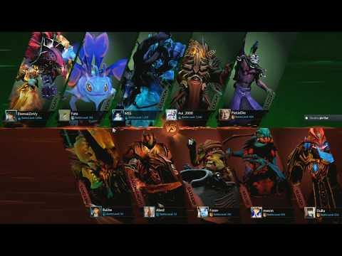 Digital Chaos vs Cloud9 game 2, The International 2017 group