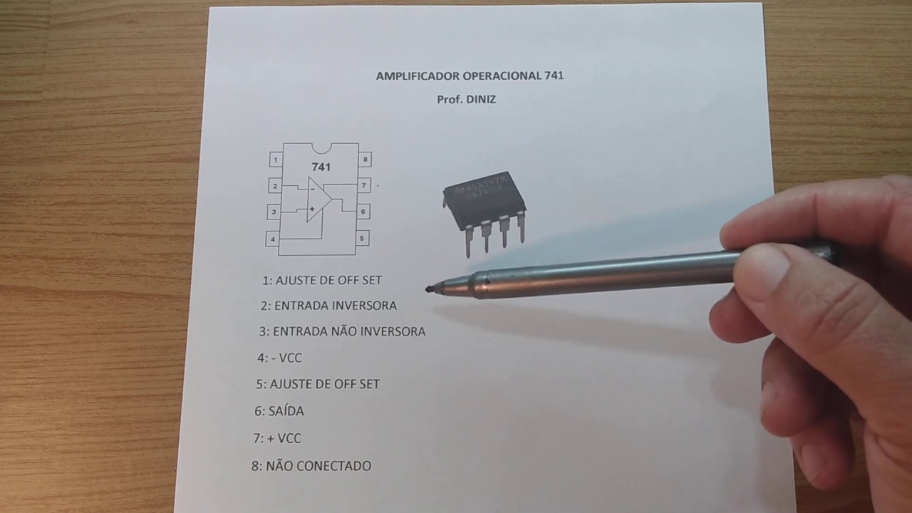 Introdução ao Amplificador CI 741