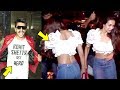 Ranveer Singh And Malaika Arora Khan Seen At Bandra For Dinner