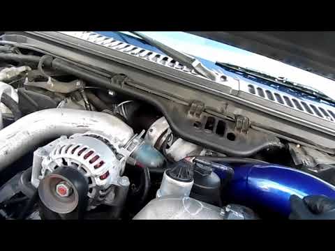 6.0 Powerstroke Turbo Removal (swap 03 10 blade w/ batmowheel)