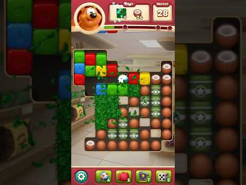 Toon blast 3387 crown 3 stars