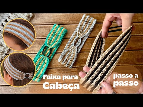 Basic Crochet Headband | Practical and Super Easy Step-by-Step Tutorial