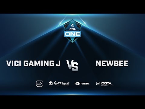 VGJ vs Newbee Game 1 - ESL One Genting CN Q. - @GarethCasts @LuminousInverse