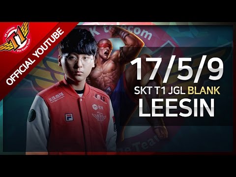 [Game Full] SKT T1 Blank Leesin Jungle