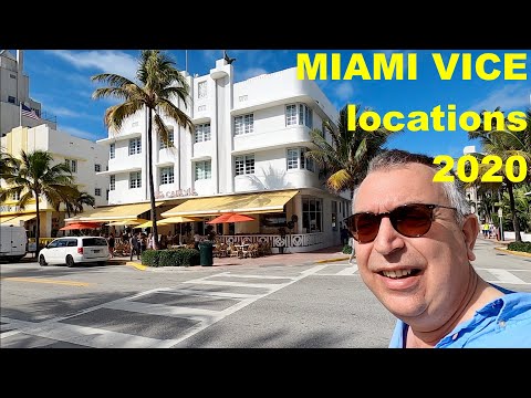 Miami Vice lieux de tournage en 2020