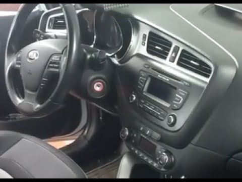 Radio Removal Kia Ceed 2012 - 2018