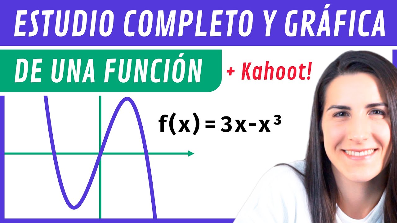 ESTUDIO Completo de FUNCIONES y Representación GRÁFICA 🎢