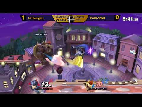 Campus Clash Fall 2023 - Infiknight (Ike) vs Immortal (Bowser)- Losers Finals