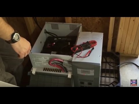Off Grid solar powered freezer ran by Xantrex 1800 install by Off Grid Contracting