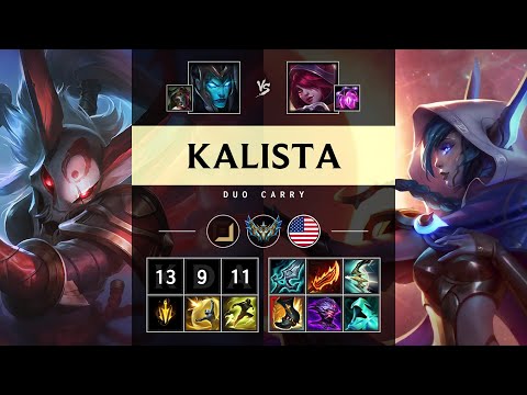 Kalista ADC vs Xayah - NA Challenger Patch 25.12