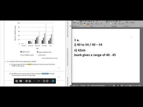 Unit 1: Human lifespan development - Exam paper walkthrough JANUARY 2023 📝📑