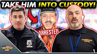 EXCLUSIVE Arrest Footage From INSIDE Police Department! Mayor's Order Trumps The Constitution?