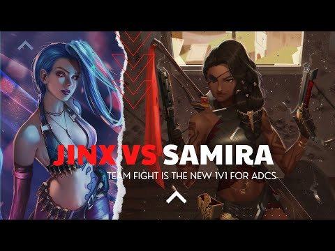 jinx vs samira: team fight is the new 1v1 for them  #lol #leagueoflegends #game #oyun #penta #plays