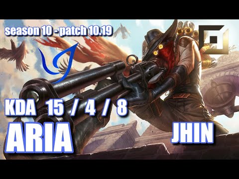 【韓国サーバー/C1/Faker,Yagao】CGA Aria ジン(Jhin) VS WE Jiumeng アッシュ(Ashe) BOT - Patch10.19 KR Ranked【LoL】