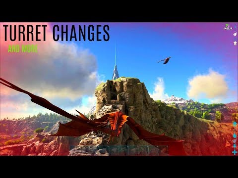 NEW TURRET TESTING w/ Tons More Changes - Ragnarok Expansion - ARK Survival