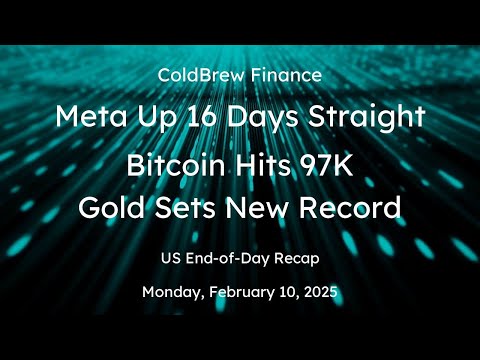 Daily Recap: US Markets, Crypto, Currencies, Commodities for Mon, Feb 10, 2025