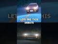 Wangan Midnight Vs Initial D Vs Initiald Wanganmidnight Edit Anime Amv Debate Touge