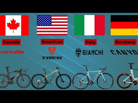 Bicycle brands by countries