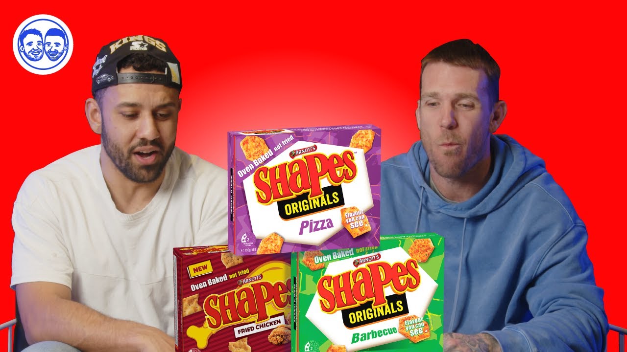 ARNOTT'S SHAPES RANKINGS! - Swanny & Jake