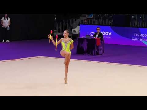 ATAMANOV Daria (ISR) CLUBS AA 35,45 - WC Cluj-Napoca 2024