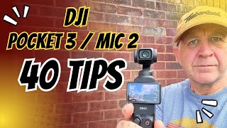 DJI Osmo Pocket 3 - 40 Tips & Tricks You NEED To Know