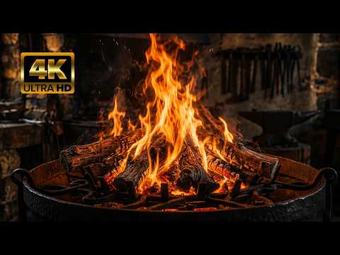 Relaxing Crackling Fire Sounds for Sleep & Study