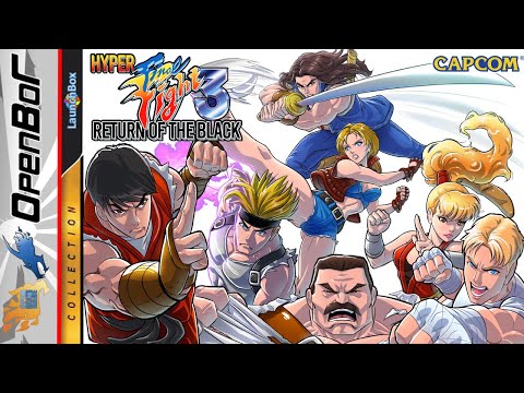 Hyper Final Fight 3 - Return of The Black [Openbor] Longplay