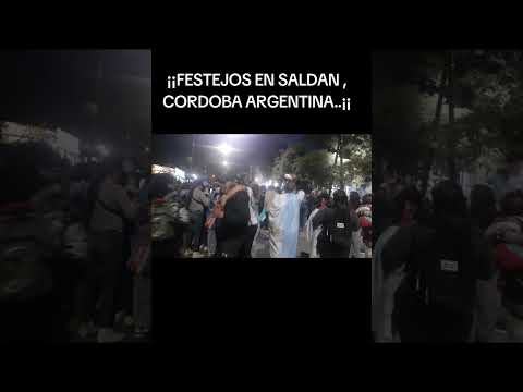 ¡¡ SALDAN, CORDOBA FESTEJA..¡¡