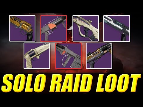 NEW Solo Raid Loot - 15+ Raid Chests SOLO Per Week (UPDATED GUIDE)