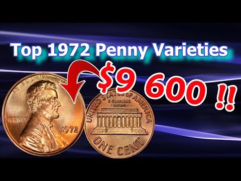 1972 Penny Varieties Worth Money that you Can Look for in Pocket Change