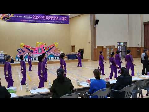 나주시중부노인복지관 라인댄스팀 공연