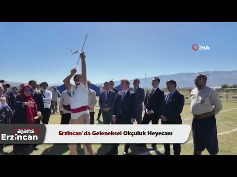 Erzincan'da Geleneksel Okçuluk Heyecanı