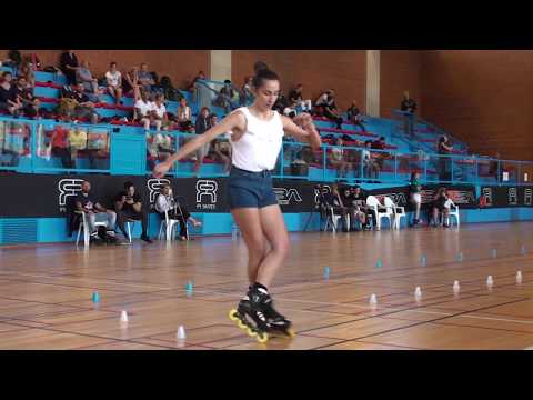 2018 PSWC Classic Slalom Senior Women 8th Place Alba Garcia Patino  (ESP)