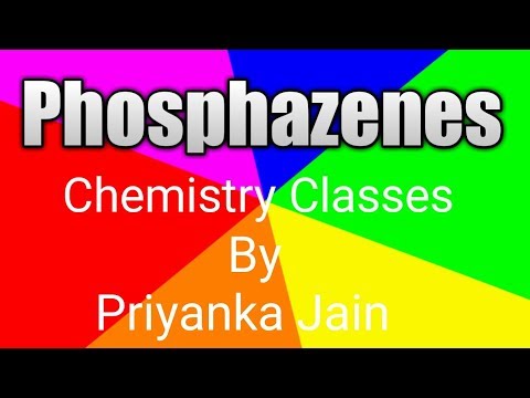 Phosphazenes ( P-N compounds) ; structure, preparation & properties