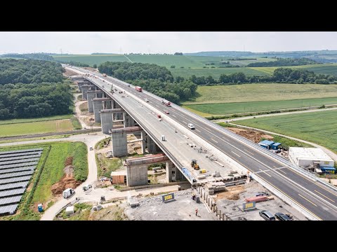PORR Deutschland: Querverschub Talbrücke Rothof