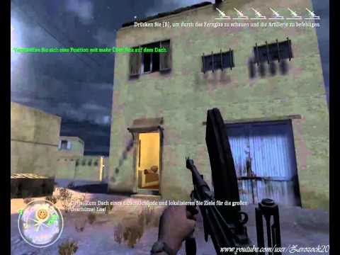 Let's Walkthrough Call of Duty 2 (Blind) German part 11 [Halten der Linie]