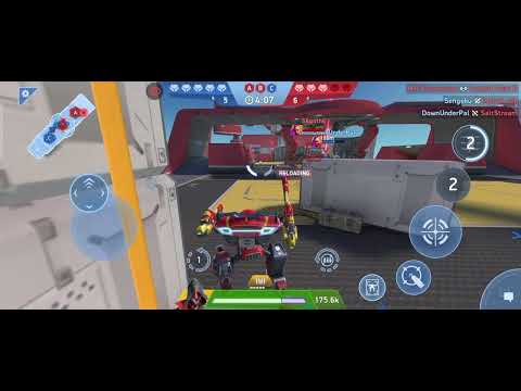 PANTHER WITH DOUBLE EM RIFLE 16 ON FIRE 🔥#mecharena #gaming #gameplay