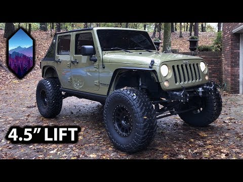 Warden JKU | From 3.5\" To 4.5\" Of Lift