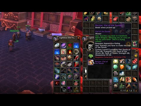 World of Warcraft - Vial of the Sands on my second try!