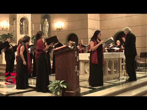 Houston Chamber Choir - Glory, glory to the newborn king!