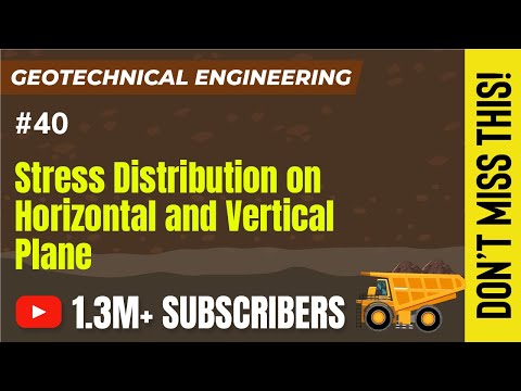 Stress distribution on Horizontal and Vertical plane - Stress ...