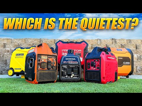 Quietest Generator Tested-Might Surprise You!