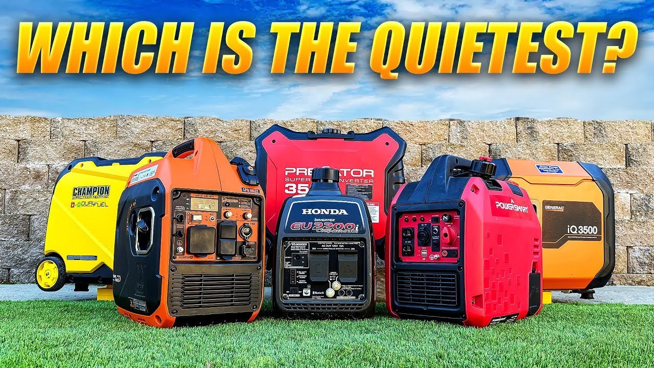 Quietest Generator Tested-Might Surprise You!