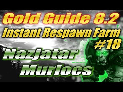 WoW BFA 8.2 Instant Respawn Farmspot #18 | Nazjatar Blutflossendorf | BoE + Lockboxes | Gold Guide ✨