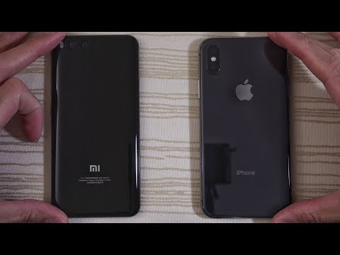 Xiaomi Mi6 MIUI 9 vs iPhone X - Speed Test!