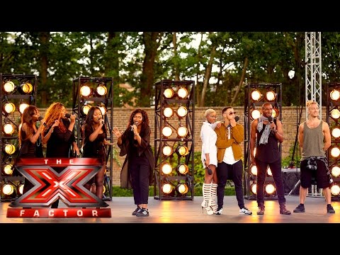 Group 7 perform All About That Bass | Boot Camp | The X Factor UK 2015