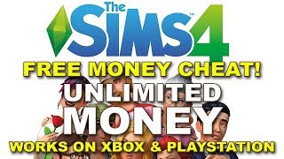 Unlimited Money Cheat on The Sims 4 (Xbox & Play Station)