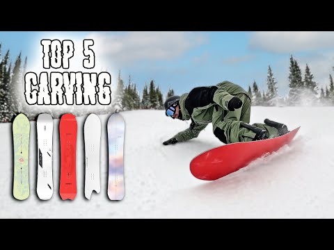Top 5 Carving Snowboards for 2026